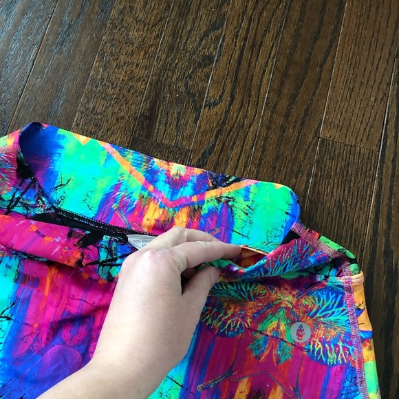 Dona Jo Women’s 2/L Multi-Colored Pickleball/Tennis Ruffled Skort w/Pockets -EUC - Picture 7 of 14